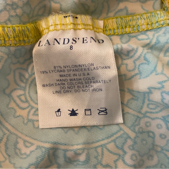 Lands End Halter Tankini Top, Size 8 - Picture 3 of 3